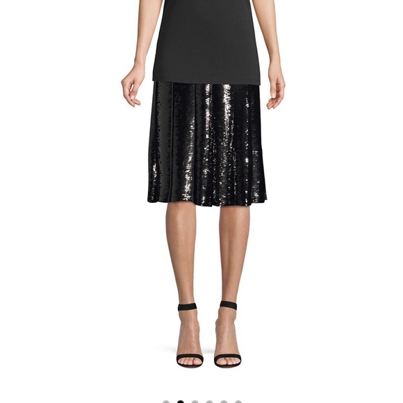 Michael kors midi sequin skirt. - Picture 3 of 12
